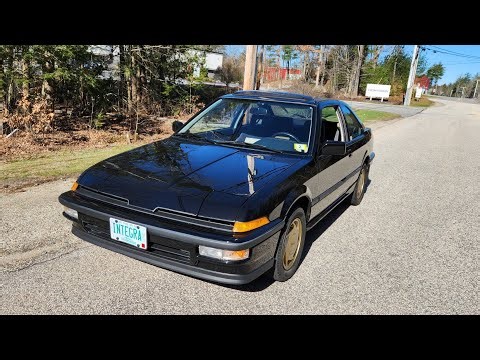 1988 Acura Integra LS 5 Speed POV Test Drive/Review