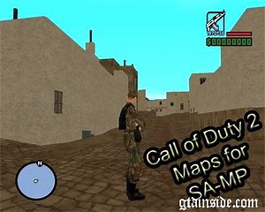GTA San Andreas SA-MP CoD 2 Maps Mod Mod - GTAinside.com