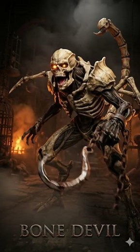 Bone Devil | D&D 5e Bestiary | Skeletal