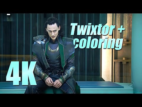 Loki The Avengers 4K Twixtor Scenepack with Coloring for edits MEGA (Part 2)