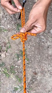 Knot Technique to Tie the Tent So It Doesn't Let Go #shorts