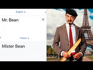 Mr. Bean in different languages meme