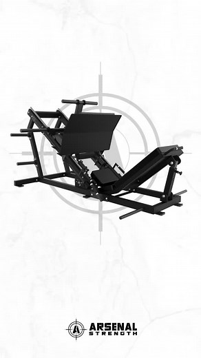 RELOADED LINEAR LEG PRESS The king of leg presses with a max capacity over over 2,300lbs Key Features ⚙️ - Oversized Footplate - Adjustable Back Pad Angle - 4 Weight Horns for Plate Storage In Stock Now ➡️ www.myarsenalstrength.com #arsenalstrength #workout #gym #strengthequipment | Arsenal Strength