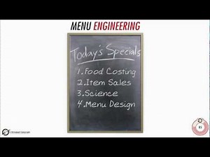 Restaurant 101 - Episode 7 - Menu Engineering (Design)
