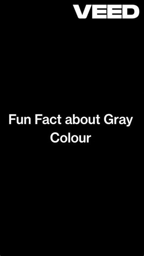 About Gray Colour and Facts