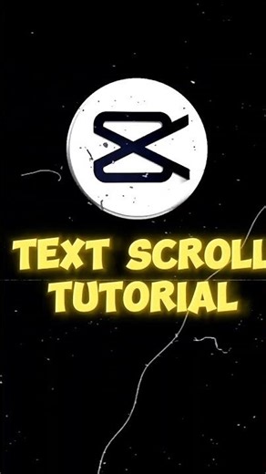 CapCut Scrolling Text Tutorial 2025 | Easy Text Animation #capcutvideoediting #tutoriais