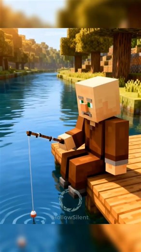 Peaceful Minecraft Village Life 🌈 Relaxed Villager & Calm Atmosphere