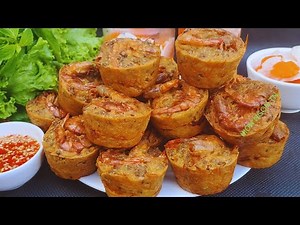 How to make delicious, crispy, rich WESTERN BANH CONG with simple ingredients