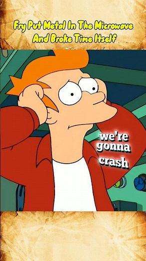 Fry Put Metal In The Microwave And Broke Time Itself
