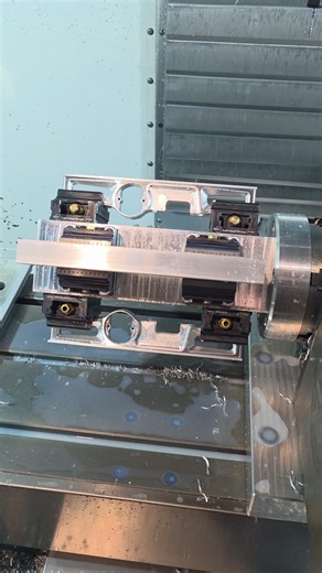 Kinetic Customs on Instagram: "This was the first time we ever programed and used a 4th axis on our cnc. Saved this job from multiple operations and lots of hours saved!"