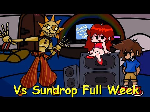 Friday Night Funkin': Vs Sundrop! FNaF Security Breach! Full Week [FNF Mod/HARD]