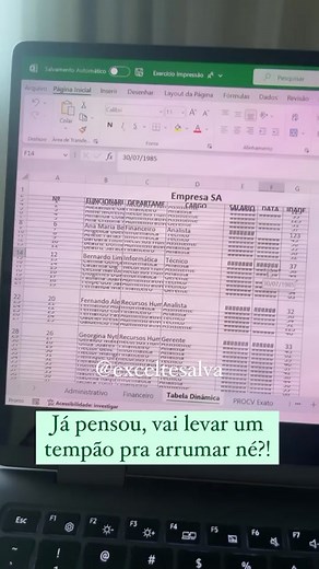 Aprenda Excel de Maneira Rápida e Eficiente - Curso Excel Acelera