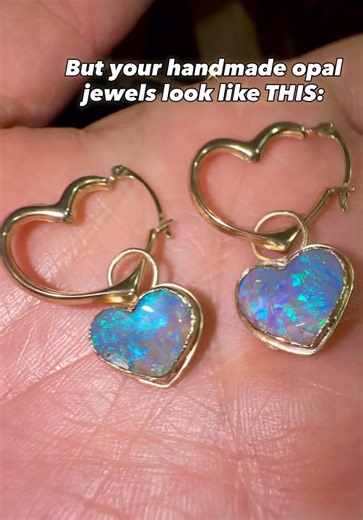 Make sure you FOLLOW so you can find these opal pieces again! 💖 ❌Don’t judge a studio by it’s cover ✨ I hand cut all the opals in this reel, and I set them into solid gold turning them into one-of-a-kind opal pieces for you 😘✨💖 #handmadeopaljewellery #australianopaljewellery #opalcutter #opaljeweller #btsjewellery