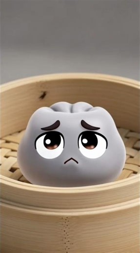 Poor dim sum lost it's color #shorts #colors