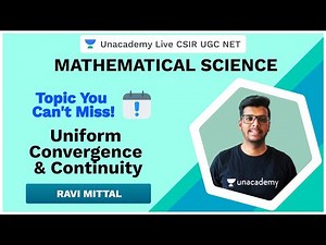 Continuity Video Lecture | CSIR NET Crash Course for Mathematics - CSIR NET Mathematics