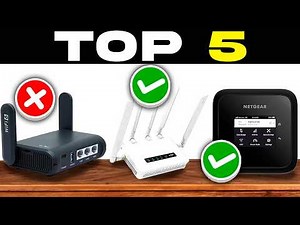 TOP 5 BEST MOBILE ROUTERS 2026 | Affordable PORTABLE WIFI ROUTERS on AMAZON