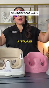Which one next?👀 Lets review the Bumbo, Upseat, Ingenuity 2 in 1, & the Fisher Price Sit Me Up. While the Bumbo is one of the most affordable floor baby seats, there are better seats that provide more support and better positioning ergonomically. A great alternative that is still in the Bumbo family is the Bumbo Multi seat as it has a wider & flatter base! #blindreact #momsoftiktok #babyseat | Dr. Olivia Reyes PT, DPT