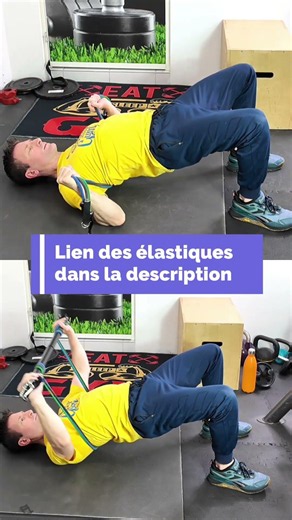 Chest exercises with resistance bands without an anchor point
