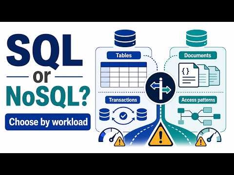 SQL vs NoSQL: How Senior Engineers Choose the Right Database