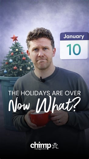 January can feel like a pause - when the holidays are over and there isn’t something obvious to look forward to. You don’t need to rush to fill that gap. A moment to slow down, gain a bit of perspective, and choose one small focus is often enough. When the Human leads calmly, the Chimp usually settles. And clarity tends to follow. Join The Troop for exclusive videos, practical tools, and member-only event offers - 1 st link in bio 👈🏼 | Chimp Management