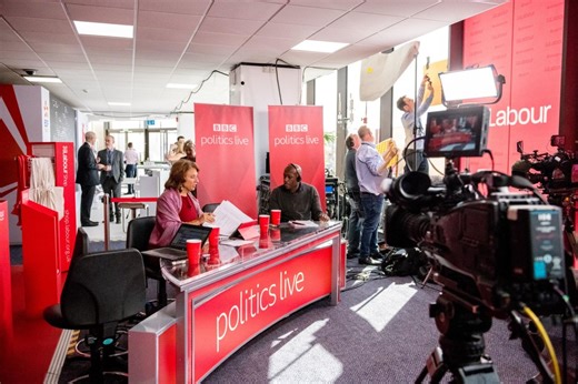 BBC Politics Live Will Not Go To Party Conferences This Year