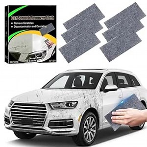 6pcs Nano Sparkle Cloth Car Scratch Remover, Nano Sparkle Cloth for Car Scratches, 2024 Upgraded Car Scratch Repair Cloth, Nano Sparkle Cloth for Vehicles Car Paint Deep Scratches Repair