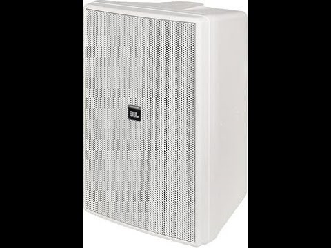 JBL Control 31-WH: Potência Profissional em Cada Detalhe