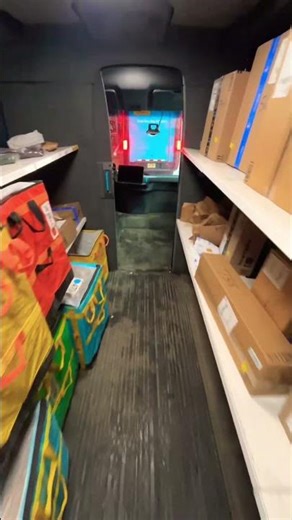 Rushing Through the Amazon Van Cargo