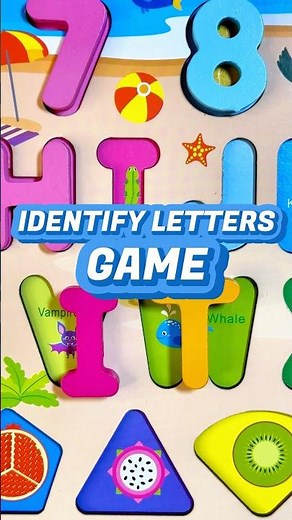 Learn Alphabet With This Game for Toddlers & Kids | Fun Learning Videos for Toddlers #shorts