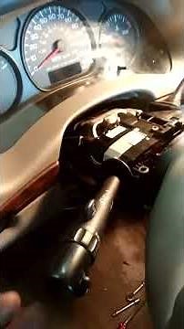 2005 Chevy Impala signal switch installation.