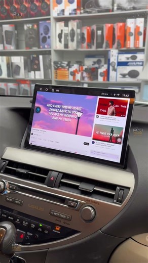 ANDROID SCREEN FOR LEXUS RX350 #lexusscreen #carplay #androidauto #rx350screen