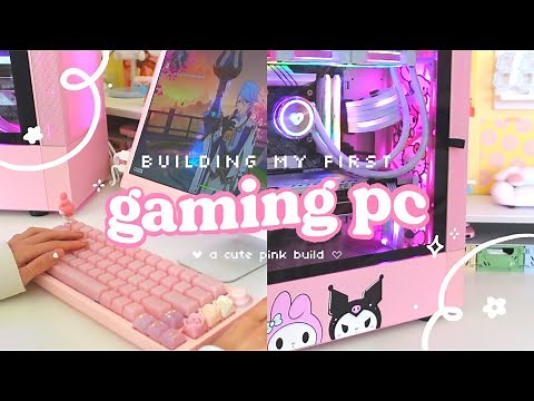 🍉 building my first gaming PC so i can play genshin on cracked settings | intel 12600, rtx 3070ti ✶