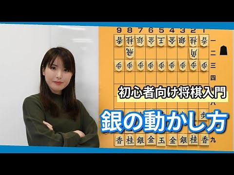 Shogi for Beginners #6 How to Move the Silver Piece