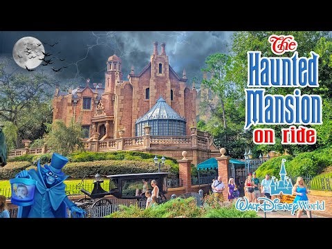 Experience Haunted Mansion Dark Ride at Walt Disney World Magic Kingdom (2025) [4K]