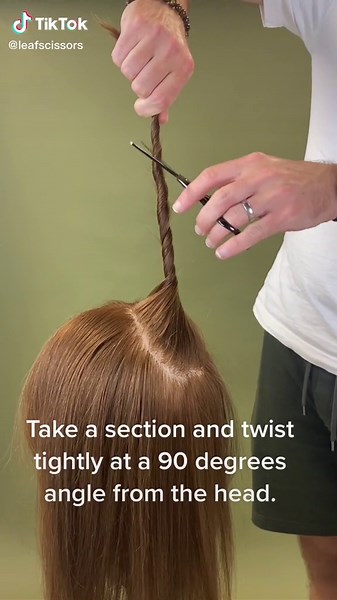Texturising Scissor Hack: How to Remove Weight Easily