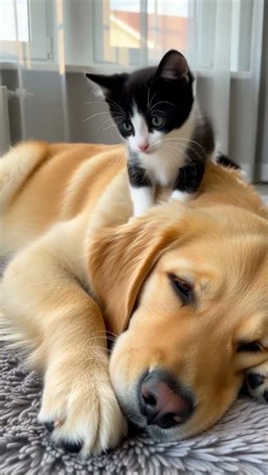 The Tiniest Bodyguard Just Reported for Duty