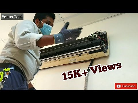LG split ac indoor unit water leakage problem solved || Venus Tech ||