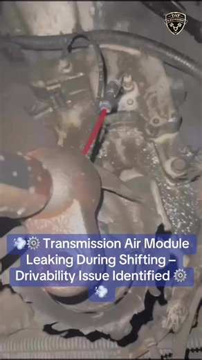 TAT Express Inc. on Instagram: "During inspection, our specialist tech found an air leak coming from the transmission air module while shifting. This module controls air pressure used by the transmission to engage and disengage gears properly. When it leaks, shifting performance is directly affected.💡 Why the transmission air module matters:The air module regulates precise air signals that allow smooth gear changes. Any air loss during shifting can cause delayed engagement, harsh shifts, missed