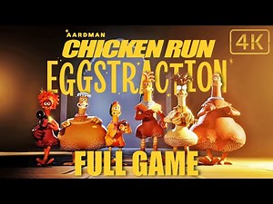 Chicken Run: Eggstraction - FULL GAME - 4K Ultra HD Gameplay
