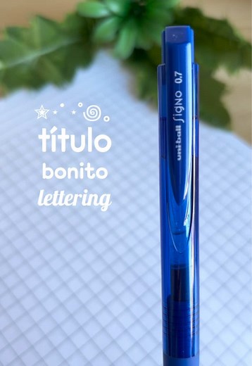 Título bonito con lettering — ideas y ejemplos (día 161/365)