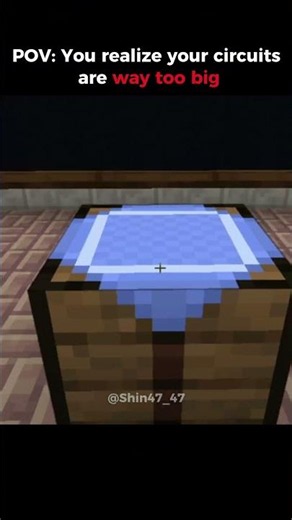 When your circuits in Minecraft power grid mod are way too big