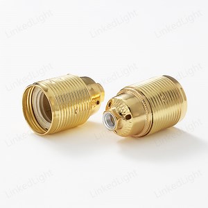 [Hot Item] Gold ENEC E27 Metal Bulb Holder Socket Base