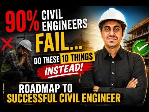 How to Become a Successful Civil Engineer in 2026 | Complete Roadmap for Students & Freshers