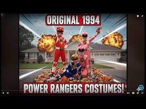 Halloween 1994, original Power Rangers Costumes