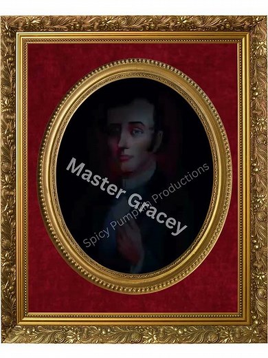 Upcoming 2025 Haunted Mansion Props Animated Picture - Master Gracey