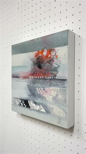 „Between Layers II“ Between layers, there are things that remain unseen — traces that cannot be erased. Acrylic on canvas, 30 × 30 cm www.cusumano-art.ch/en #betweenlayers #abstractpainting #contemporaryart #acrylicpainting