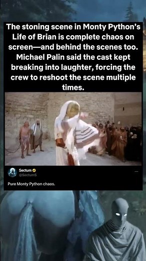 Life of Brian (1979) — The Stoning Scene Chaos