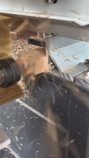 shaping a wooden block into a precise star pattern using a computer controlled milling machine