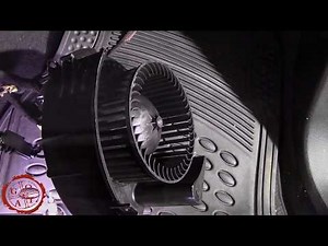 BMW X5 E70 air conditioning Blower motor replacement（BMW X5 E70 空调鼓风机更换）