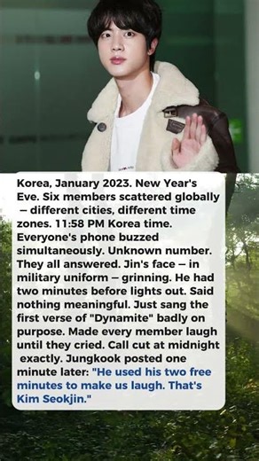 What Happened When Jin Surprise Video Called All 6 Members From Military on New Year's Eve Will Wrec